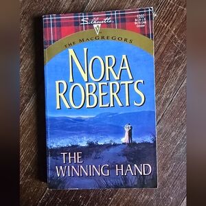 Nora Roberts The Winning Hand soft cover book